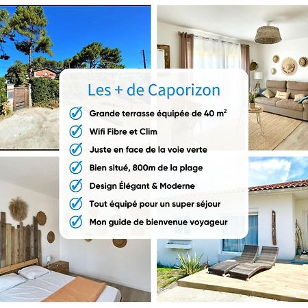 Caporizon-Villa Courant-Terrasse-Proche Plage Mimizan-Plage Екстериор снимка